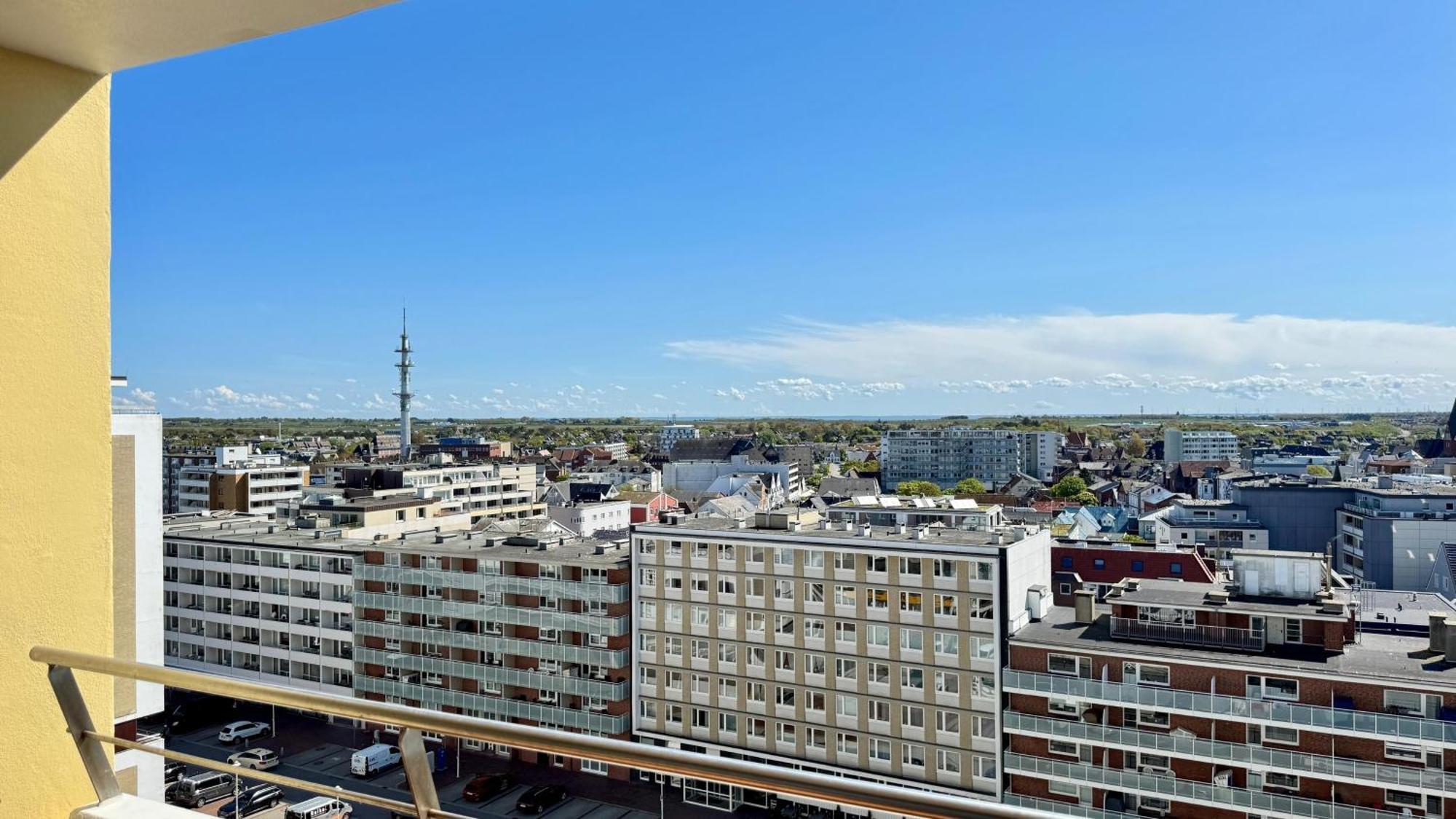 1-194, Traumhafter Blick Ueber Westerland Im Haus Metropol, 8 Etage Exterior photo